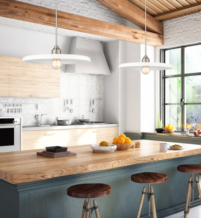 Pendant Z-Lite 820P24-BN Brushed Nickel Paloma 1 Light Pendant Z-Lite