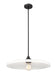 Pendant Z-Lite 820P24-MB Matte Black Paloma 1 Light Pendant Z-Lite