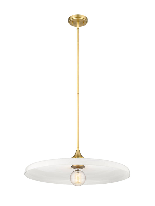 Pendant Z-Lite 820P24-OBR Olde Brass Paloma 1 Light Pendant Z-Lite