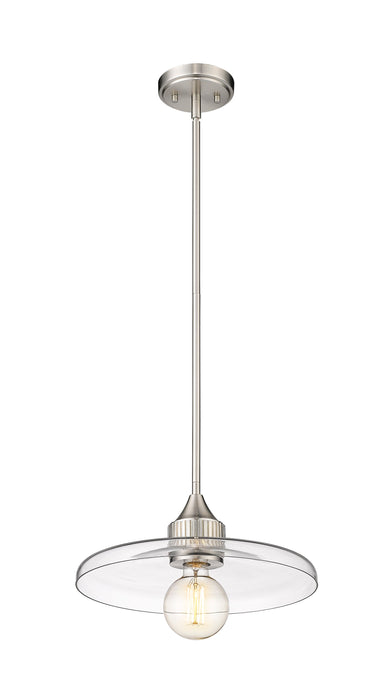 Pendant Z-Lite 821P14-BN Brushed Nickel Paloma 1 Light Pendant Z-Lite