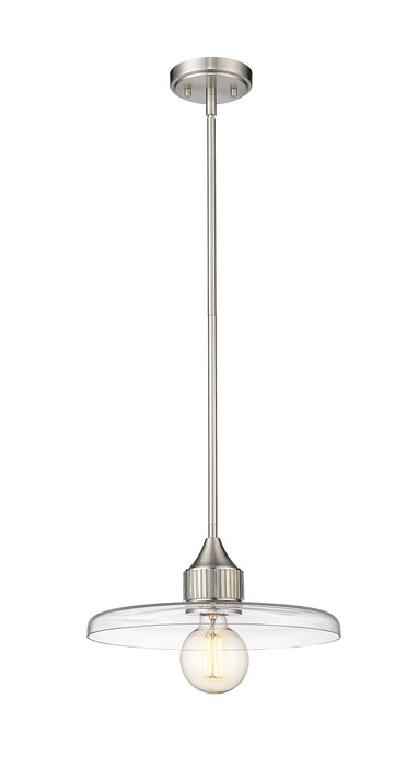 Pendant Z-Lite 821P14-BN Brushed Nickel Paloma 1 Light Pendant Z-Lite