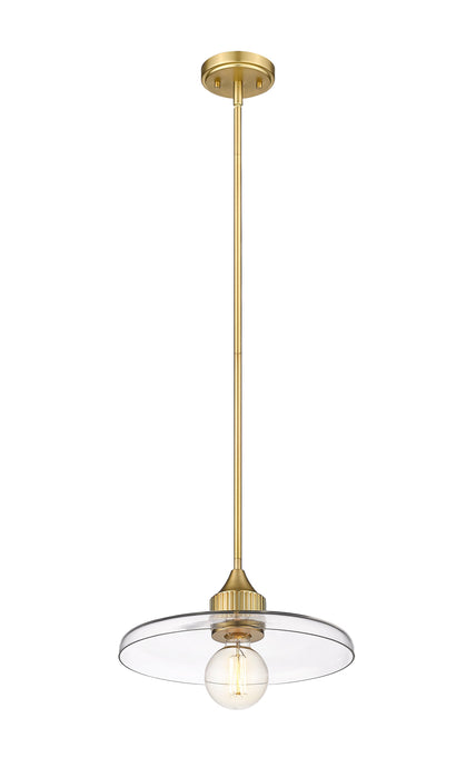 Pendant Z-Lite 821P14-OBR Olde Brass Paloma 1 Light Pendant Z-Lite
