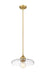 Pendant Z-Lite 821P14-OBR Olde Brass Paloma 1 Light Pendant Z-Lite