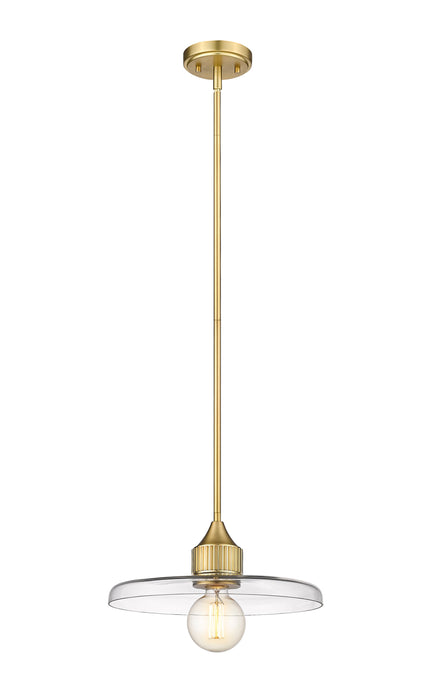 Pendant Z-Lite 821P14-OBR Olde Brass Paloma 1 Light Pendant Z-Lite
