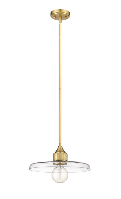 Pendant Z-Lite 821P14-OBR Olde Brass Paloma 1 Light Pendant Z-Lite
