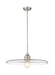 Pendant Z-Lite 821P24-BN Brushed Nickel Paloma 1 Light Pendant Z-Lite
