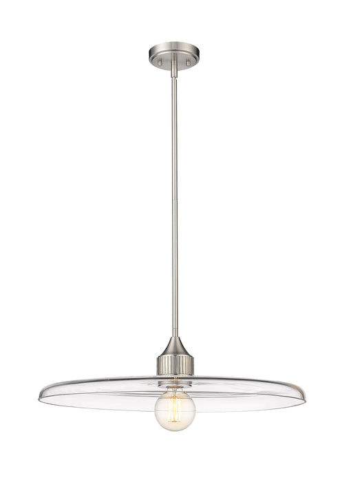Pendant Z-Lite 821P24-BN Brushed Nickel Paloma 1 Light Pendant Z-Lite
