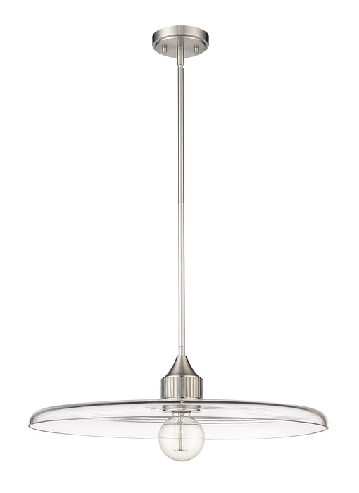 Pendant Z-Lite 821P24-BN Brushed Nickel Paloma 1 Light Pendant Z-Lite