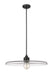 Pendant Z-Lite 821P24-MB Matte Black Paloma 1 Light Pendant Z-Lite