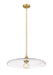 Pendant Z-Lite 821P24-OBR Olde Brass Paloma 1 Light Pendant Z-Lite