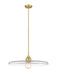 Pendant Z-Lite 821P24-OBR Olde Brass Paloma 1 Light Pendant Z-Lite