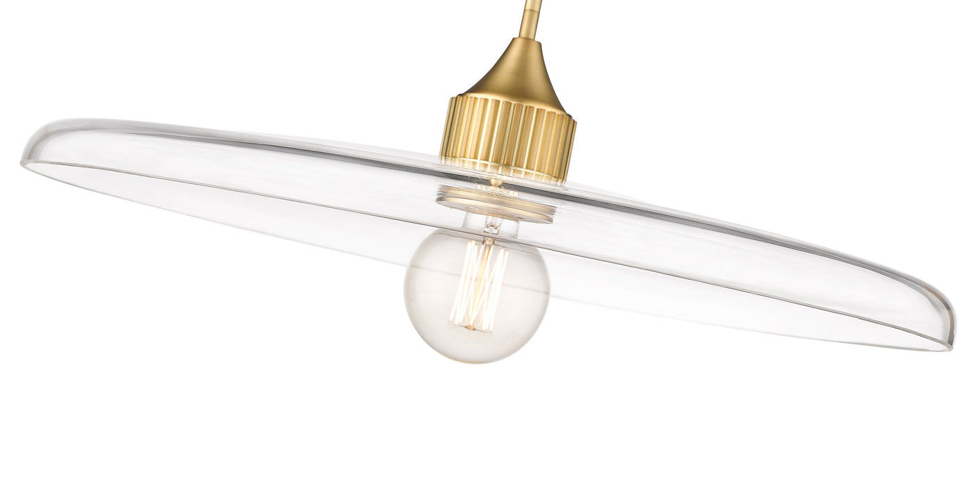 Pendant Z-Lite 821P24-OBR Olde Brass Paloma 1 Light Pendant Z-Lite