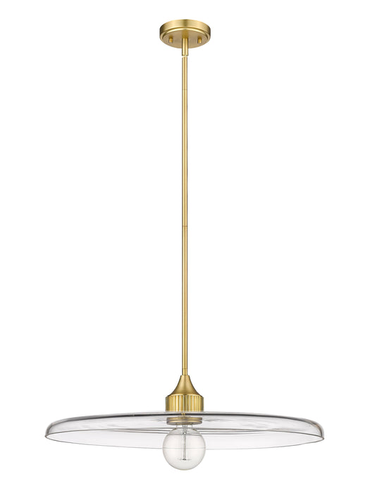 Pendant Z-Lite 821P24-OBR Olde Brass Paloma 1 Light Pendant Z-Lite