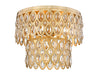 Flush Mount Z-Lite 822F15-HB Heirloom Brass Dealey 5 Light Flush Mount Z-Lite