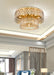 Flush Mount Z-Lite 822F24-HB Heirloom Brass Dealey 12 Light Flush Mount Z-Lite
