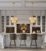Pendant Z-Lite 822P15-HB Heirloom Brass Dealey 5 Light Pendant Z-Lite