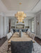 Chandelier Z-Lite 822P26-HB Heirloom Brass Dealey 13 Light Chandelier Z-Lite