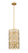 Pendant Z-Lite 822P9-HB Heirloom Brass Dealey 3 Light Pendant Z-Lite