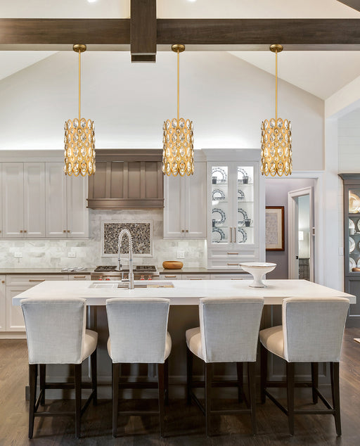 Pendant Z-Lite 822P9-HB Heirloom Brass Dealey 3 Light Pendant Z-Lite