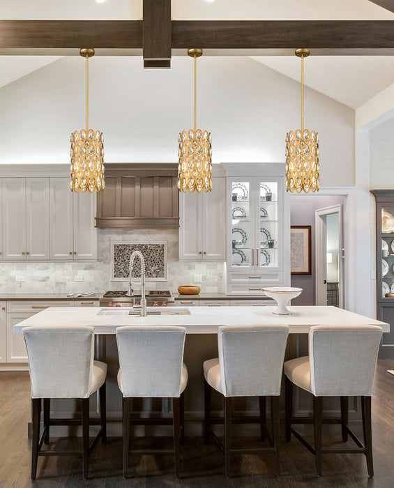 Pendant Z-Lite 822P9-HB Heirloom Brass Dealey 3 Light Pendant Z-Lite