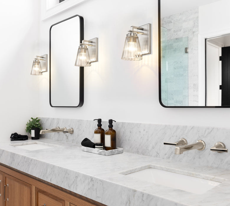 Wall Sconce Z-Lite 823-1S-BN Brushed Nickel Lyna 1 Light Wall Sconce Z-Lite