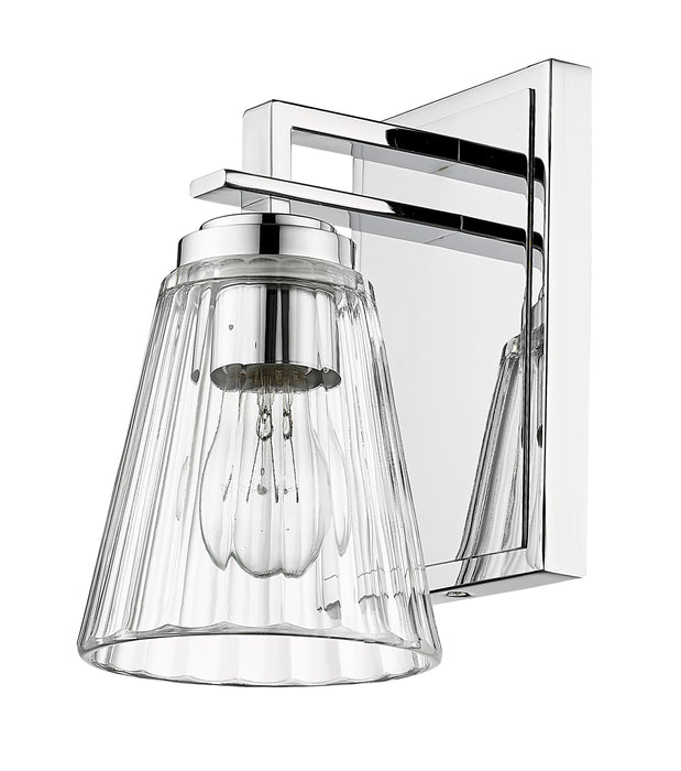 Wall Sconce Z-Lite 823-1S-CH Chrome Lyna 1 Light Wall Sconce Z-Lite
