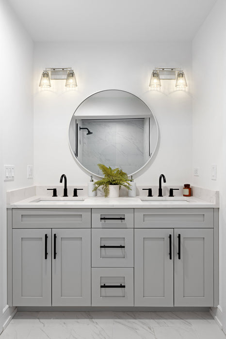 Vanity Z-Lite 823-2V-BN Brushed Nickel Lyna 2 Light Vanity Z-Lite