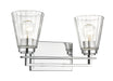 Vanity Z-Lite 823-2V-CH Chrome Lyna 2 Light Vanity Z-Lite