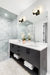 Vanity Z-Lite 823-2V-MB Matte Black Lyna 2 Light Vanity Z-Lite