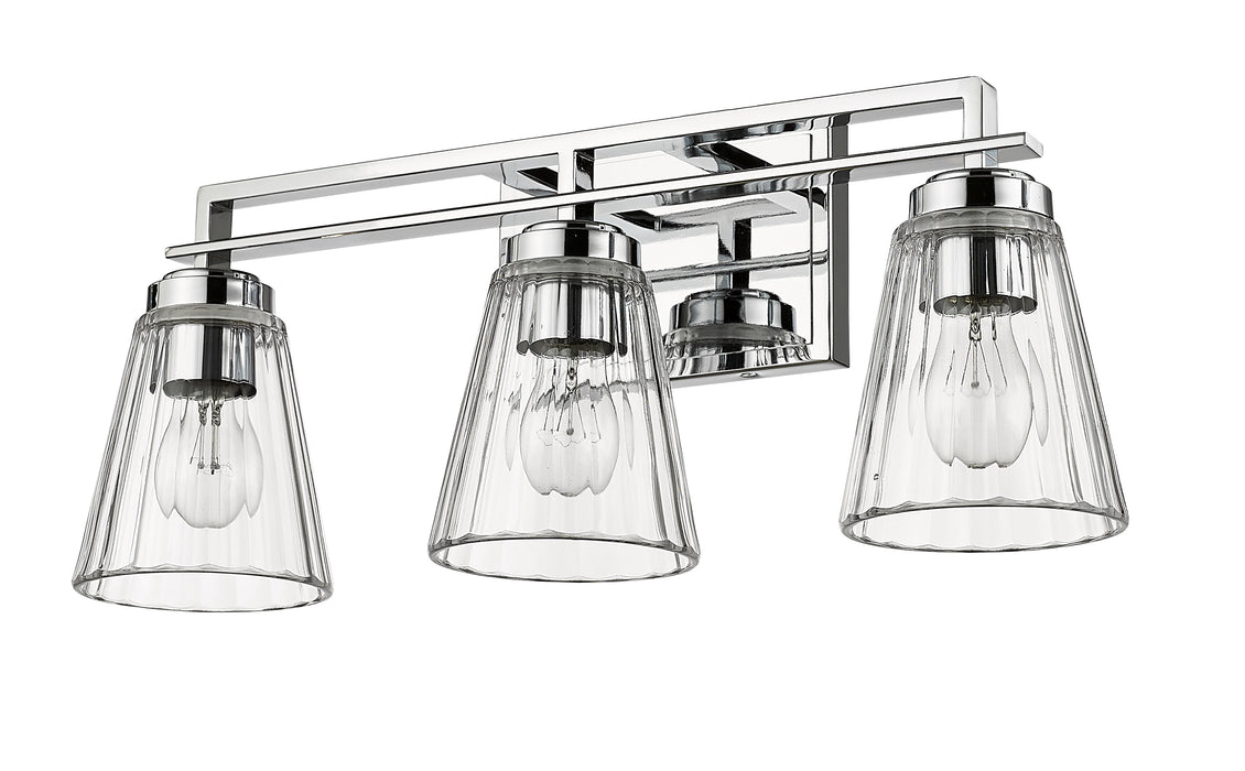 Vanity Z-Lite 823-3V-CH Chrome Lyna 3 Light Vanity Z-Lite