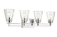 Vanity Z-Lite 823-4V-CH Chrome Lyna 4 Light Vanity Z-Lite