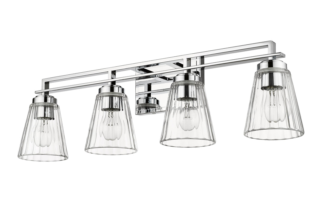 Vanity Z-Lite 823-4V-CH Chrome Lyna 4 Light Vanity Z-Lite