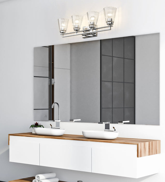 Vanity Z-Lite 823-4V-CH Chrome Lyna 4 Light Vanity Z-Lite