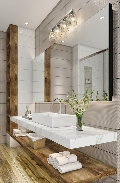 Vanity Z-Lite 823-4V-CH Chrome Lyna 4 Light Vanity Z-Lite