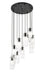 Chandelier Z-Lite 824P-11R-MB Matte Black Alton 11 Light Chandelier Z-Lite