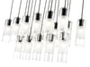 Linear Chandelier Z-Lite 824P-17L-MB Matte Black Alton 17 Light Linear Chandelier Z-Lite