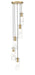 Chandelier Z-Lite 824P-5R-MGLD Modern Gold Alton 5 Light Chandelier Z-Lite