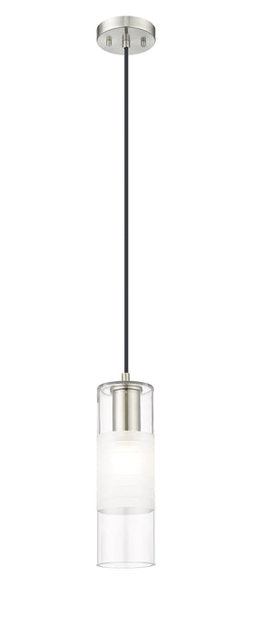 Pendant Z-Lite 824P-BN Brushed Nickel Alton 1 Light Pendant Z-Lite