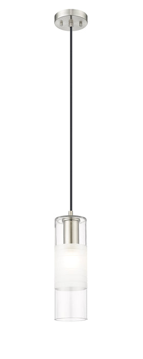 Pendant Z-Lite 824P-BN Brushed Nickel Alton 1 Light Pendant Z-Lite
