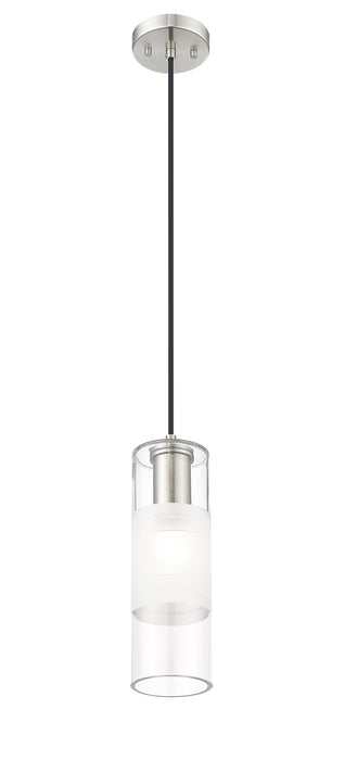 Pendant Z-Lite 824P-BN Brushed Nickel Alton 1 Light Pendant Z-Lite