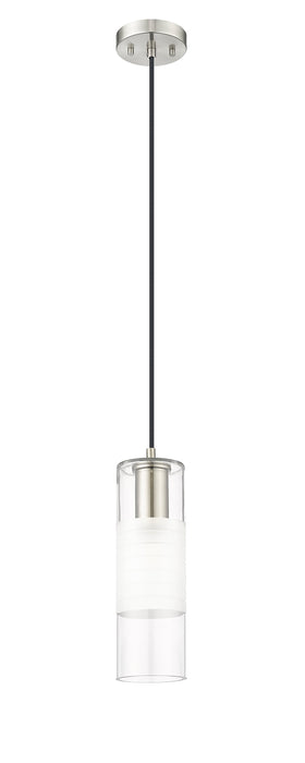 Pendant Z-Lite 824P-BN Brushed Nickel Alton 1 Light Pendant Z-Lite