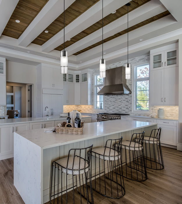 Pendant Z-Lite 824P-MB Matte Black Alton 1 Light Pendant Z-Lite