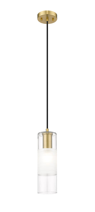Pendant Z-Lite 824P-MGLD Modern Gold Alton 1 Light Pendant Z-Lite