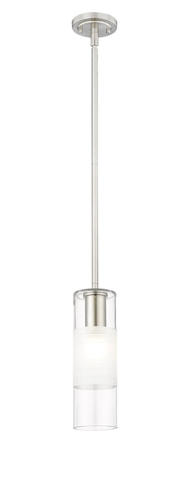 Pendant Z-Lite 824P-ROD-BN Brushed Nickel Alton 1 Light Pendant Z-Lite