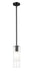 Pendant Z-Lite 824P-ROD-MB Matte Black Alton 1 Light Pendant Z-Lite