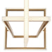 Eurofase 39324-023 Bordo 56" Satin Gold Paint LED Chandelier
