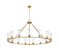 Chandelier Z-Lite 826-15MGLD Modern Gold Titus 15 Light Chandelier Z-Lite