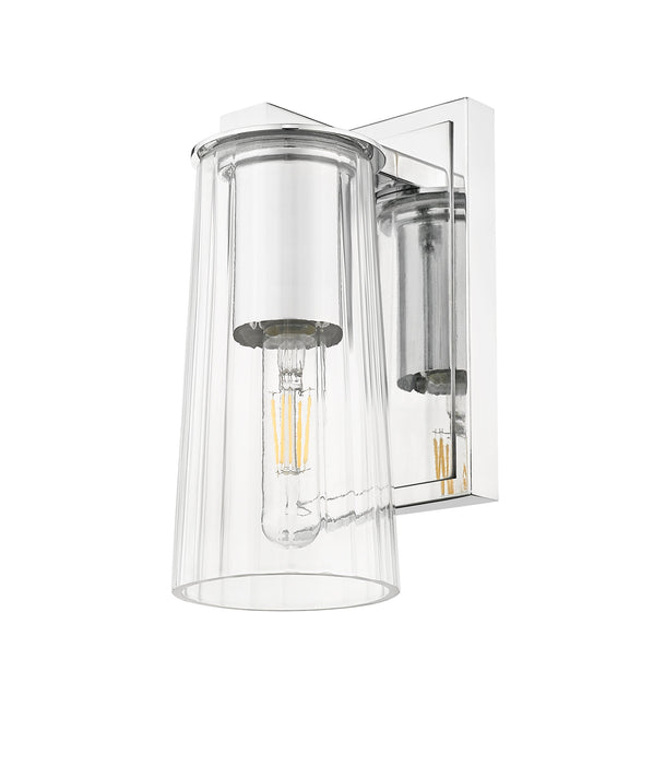 Wall Sconce Z-Lite 826-1S-CH Chrome Titus 1 Light Wall Sconce Z-Lite