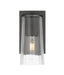 Wall Sconce Z-Lite 826-1S-MB Matte Black Titus 1 Light Wall Sconce Z-Lite