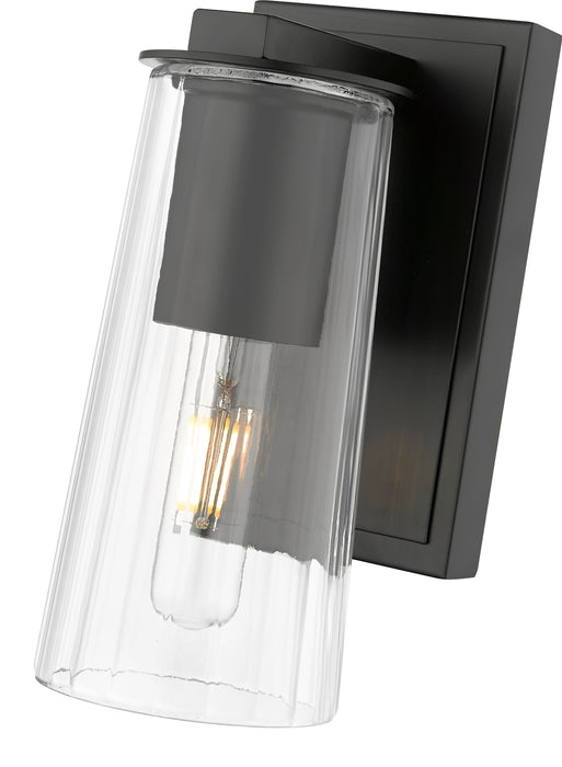 Wall Sconce Z-Lite 826-1S-MB Matte Black Titus 1 Light Wall Sconce Z-Lite